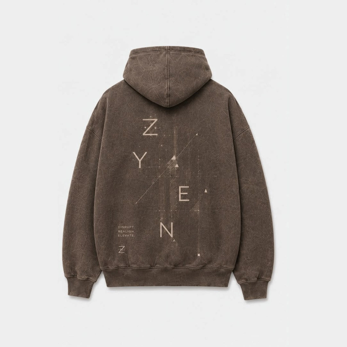 ZYEN Set — Stone Brown / Warm Ivory