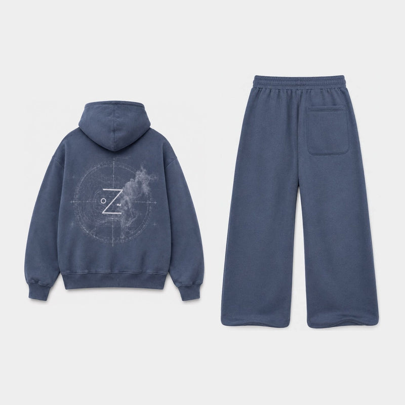 ZYEN Set — Icy Slate, back