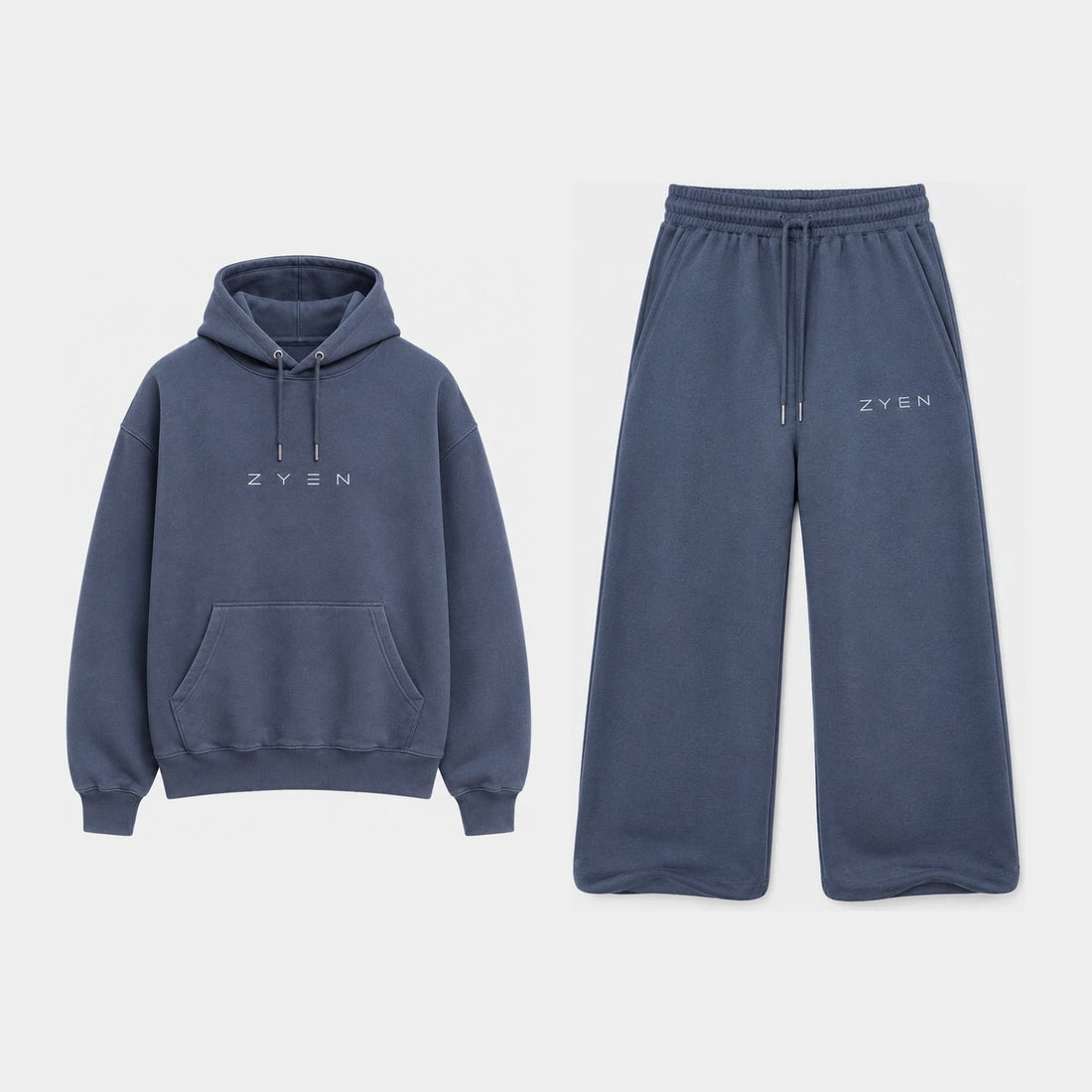 ZYEN Set — Icy Slate — front