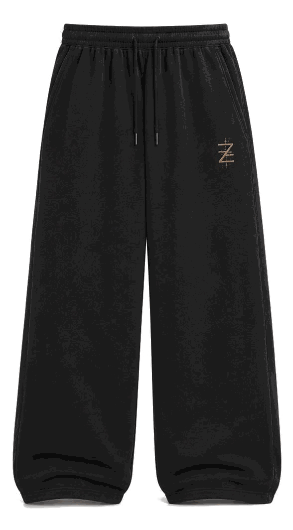 Wide Sweatpant, Washed Black, front